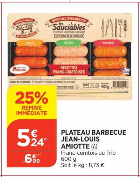 plateau barbecue jean-louis amiotte