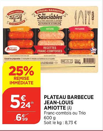 plateau barbecue jean-louis amiotte