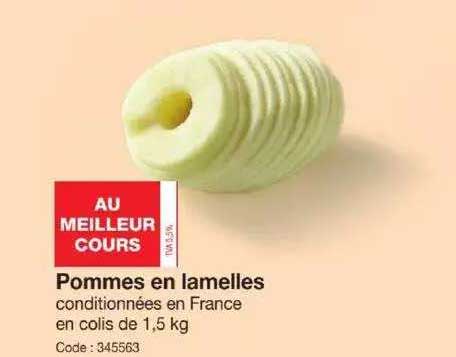 Pommes En Lamelles