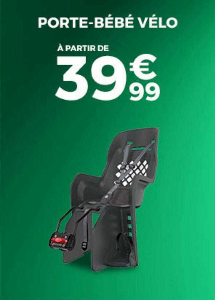 porte-bébé vélo