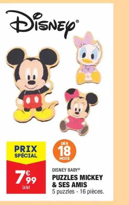 puzzles micken & ses amis disney baby