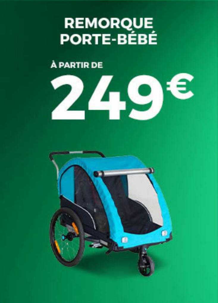 Remorque Porte-bébé