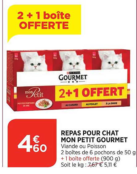 Repas Pour Chat Mon Petit Gourmet