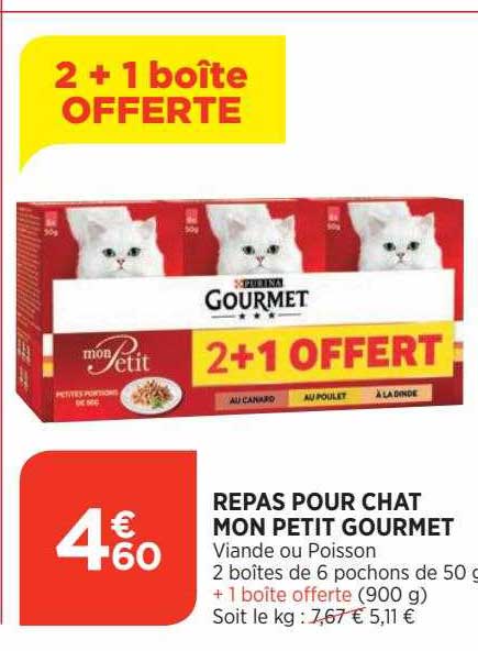 repas pour chat mon petit gourmet