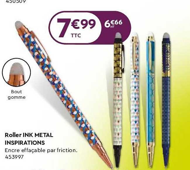 Roller Ink Metal Inspirations