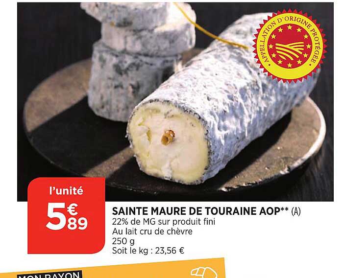 sainte maure de touraine aop