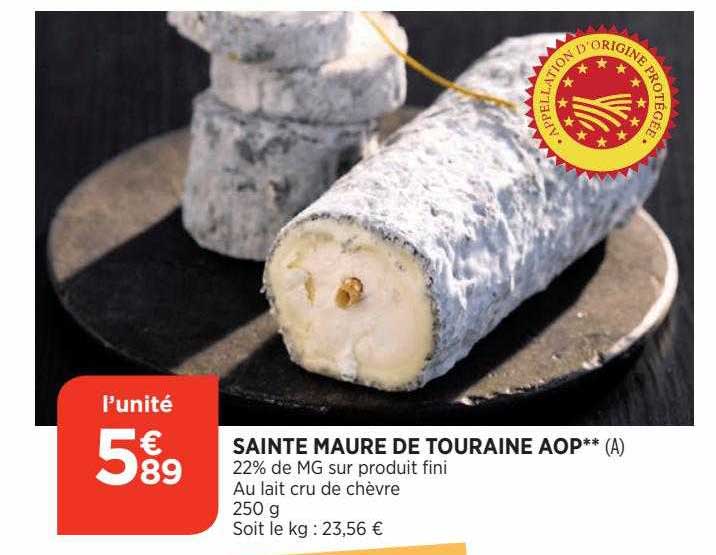 sainte maure de touraine aop