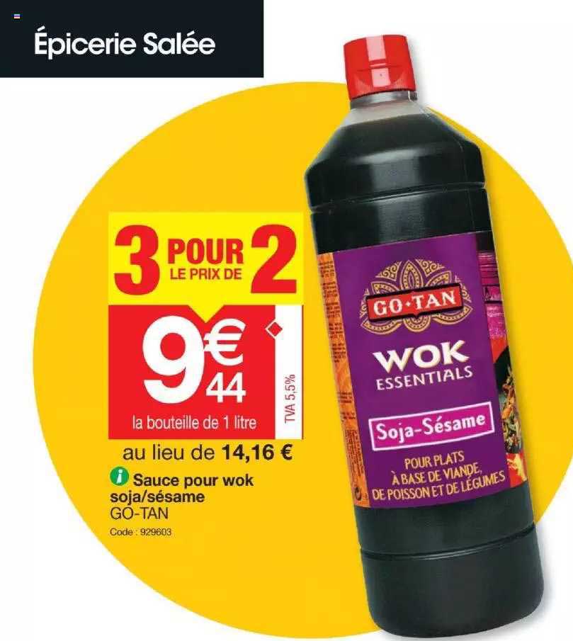 sauce pour wok soja-sésame go-tan