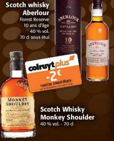 scotch whisky monkey shoulder