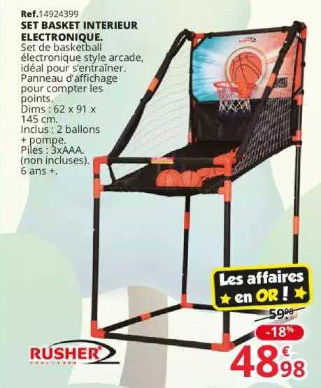 Set Basket Intérieur électrique Rusher