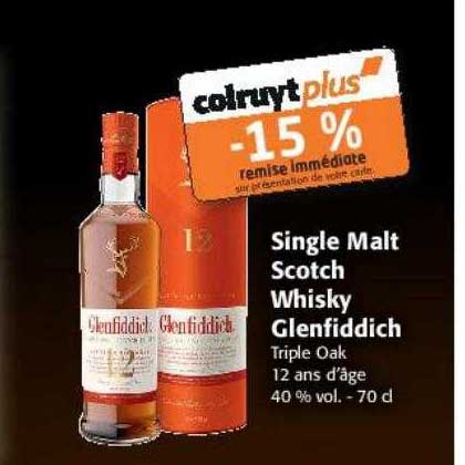 Single Malt Scotch Whisky Glenfiddich