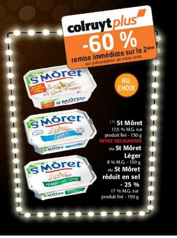 st môret ou st môret léger ou st môret réduit en sel -25%