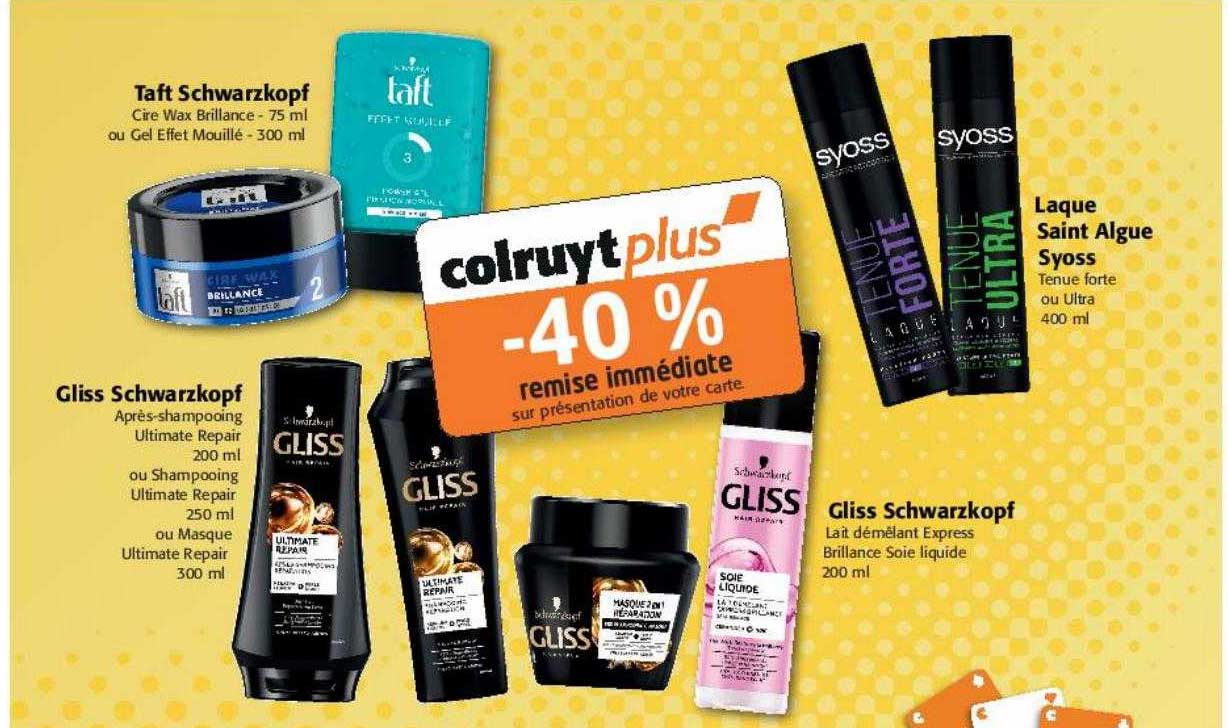 taft schwarzkopf, gliss schwarzkopf, gliss schwarzkopf, laque saint algue syoss