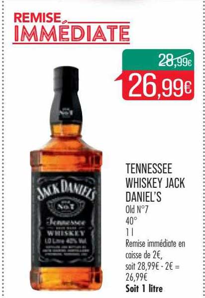 tennessee whiskey jack daniel's