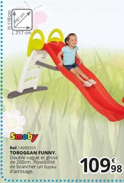 toboggan funny smoby