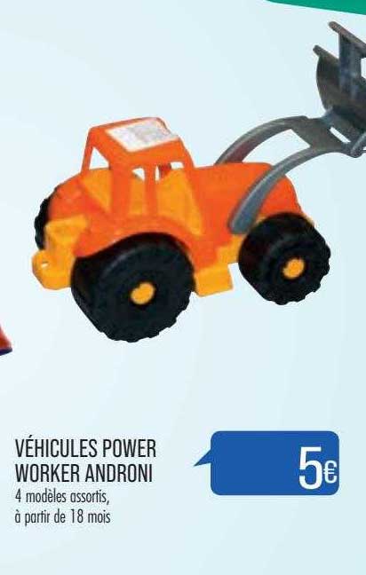 véhicules power worker androni