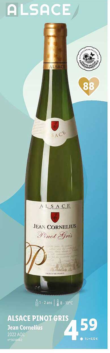 Alsace Pinot Gris Jean Cornelius