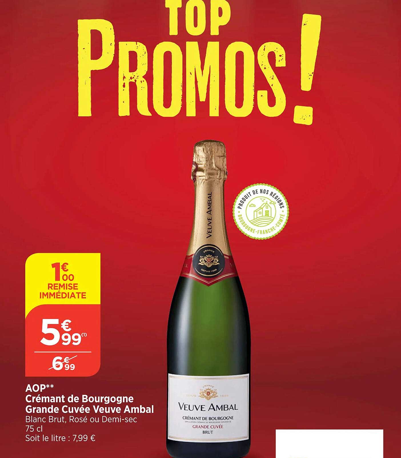 aop crémant de bourgogne grande cuvée veuve ambal