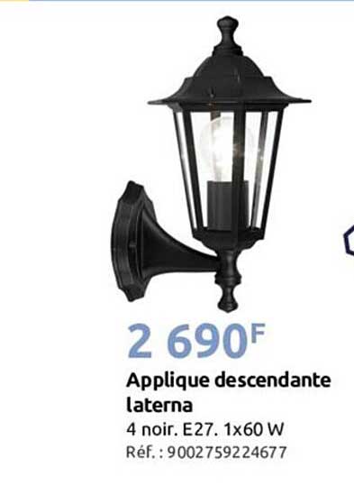 applique descendante laterna