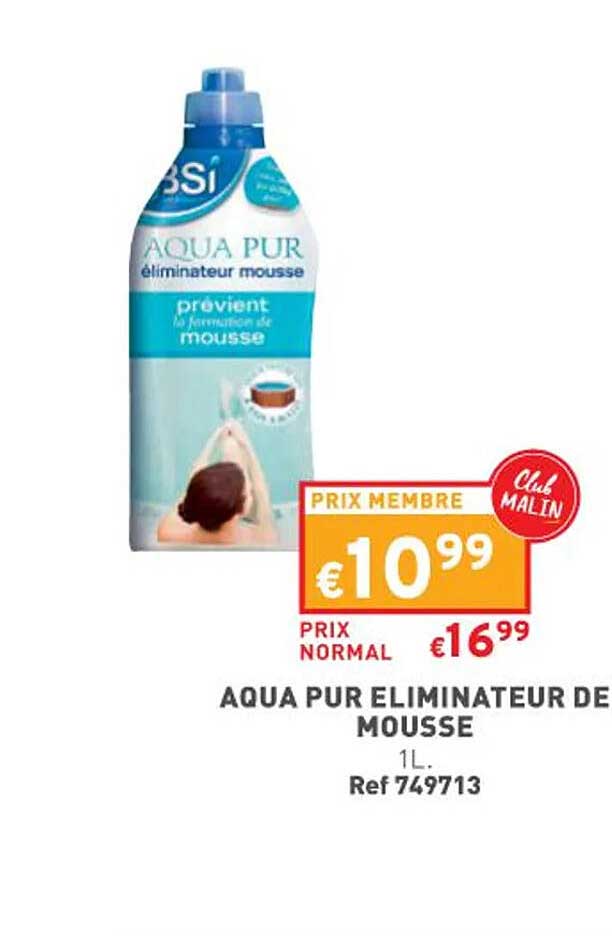 Aqua Pur éliminateur De Mousse