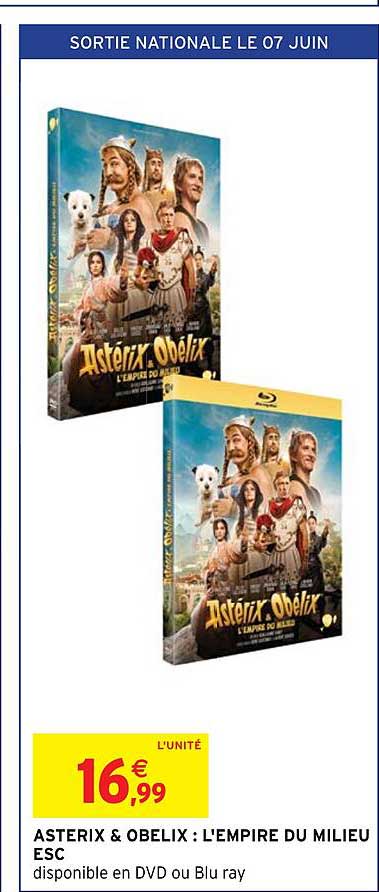 Astérix & obélix : l'empire du milieu esc