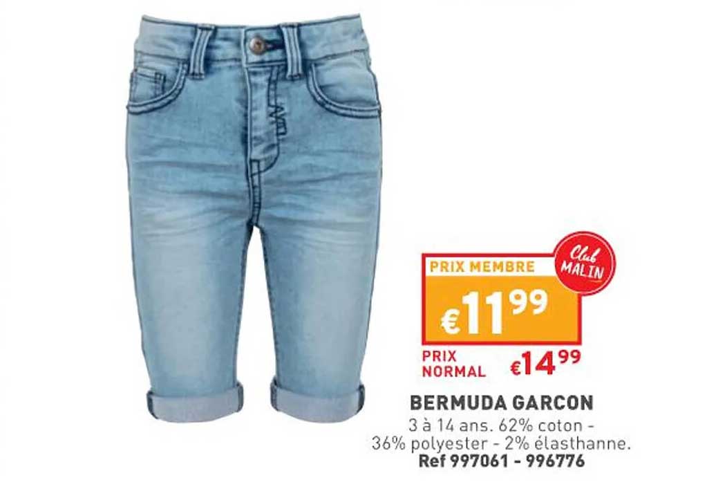 Bermuda Garçon