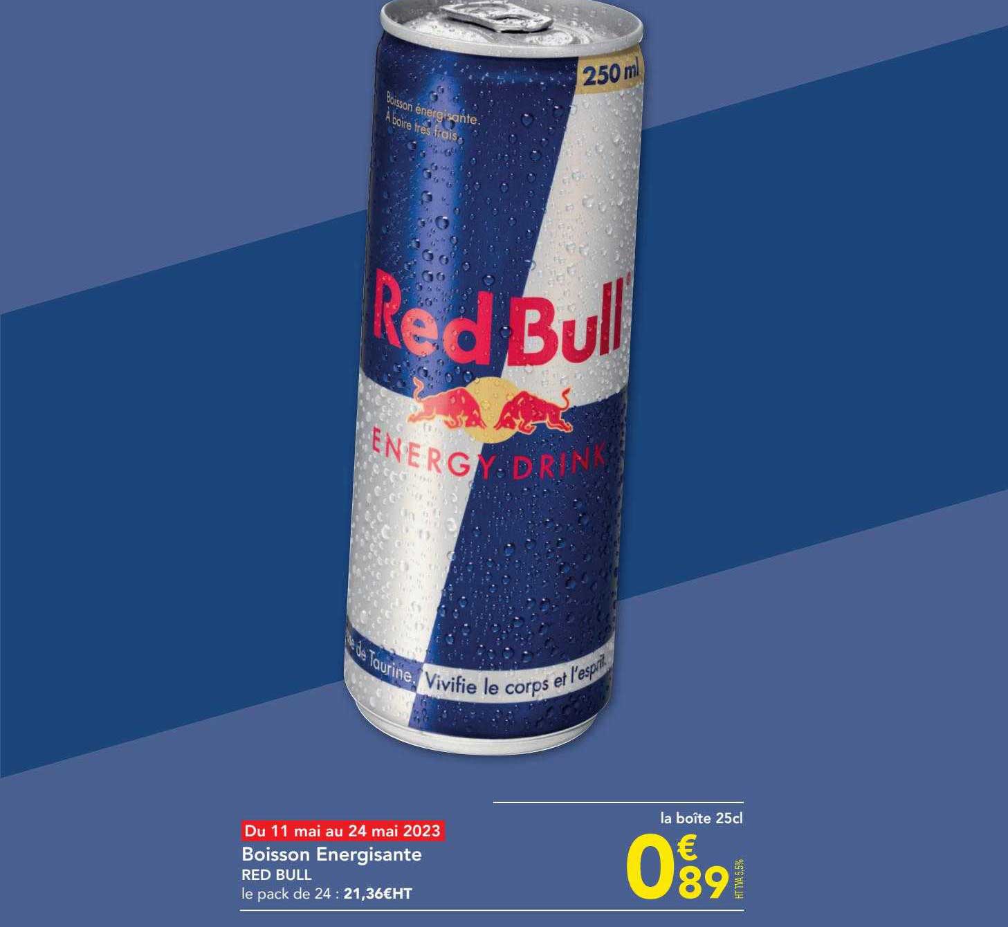 boisson énergisante red bull