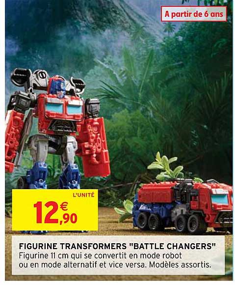 figurine transformers "battle changers"