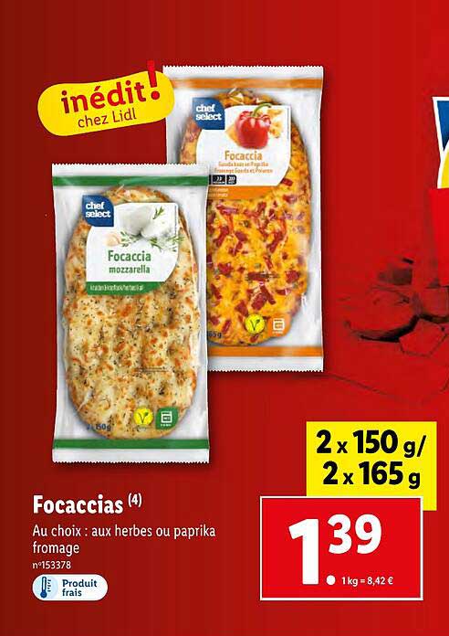 focaccias
