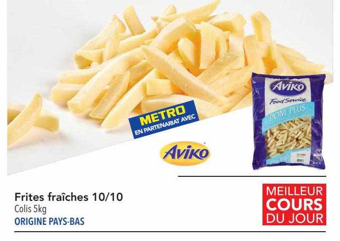 Frites Fraîches 10-10 Aviko