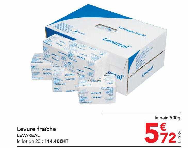 levure fraîche levareal