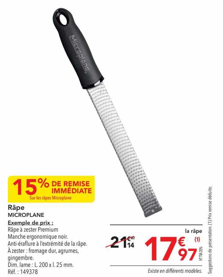 râpe microplane
