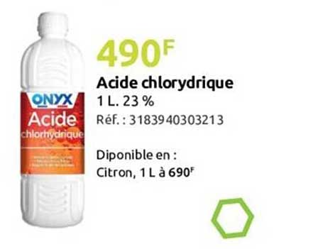 acide chlorydrique onyx