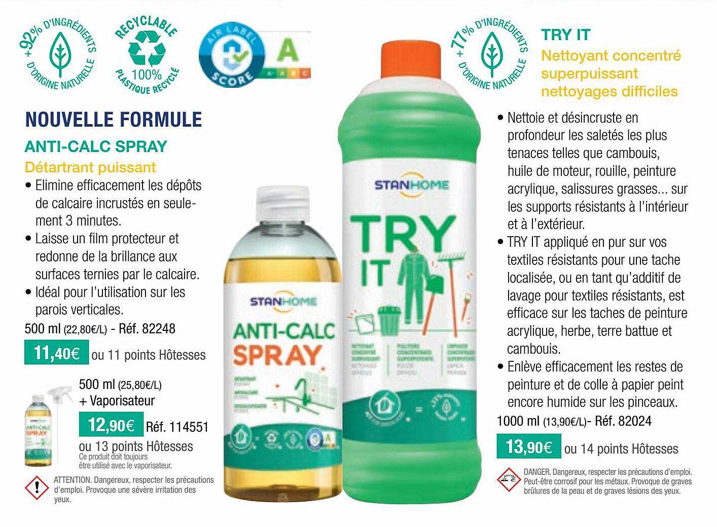 anti-calc spray, try it