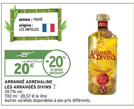 arrangé adrenaline les arrangés divins