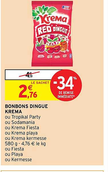 Bonbons Dingue Krema