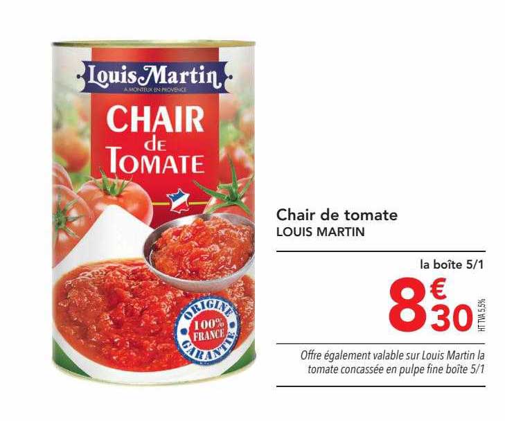 chair de tomate louis martin