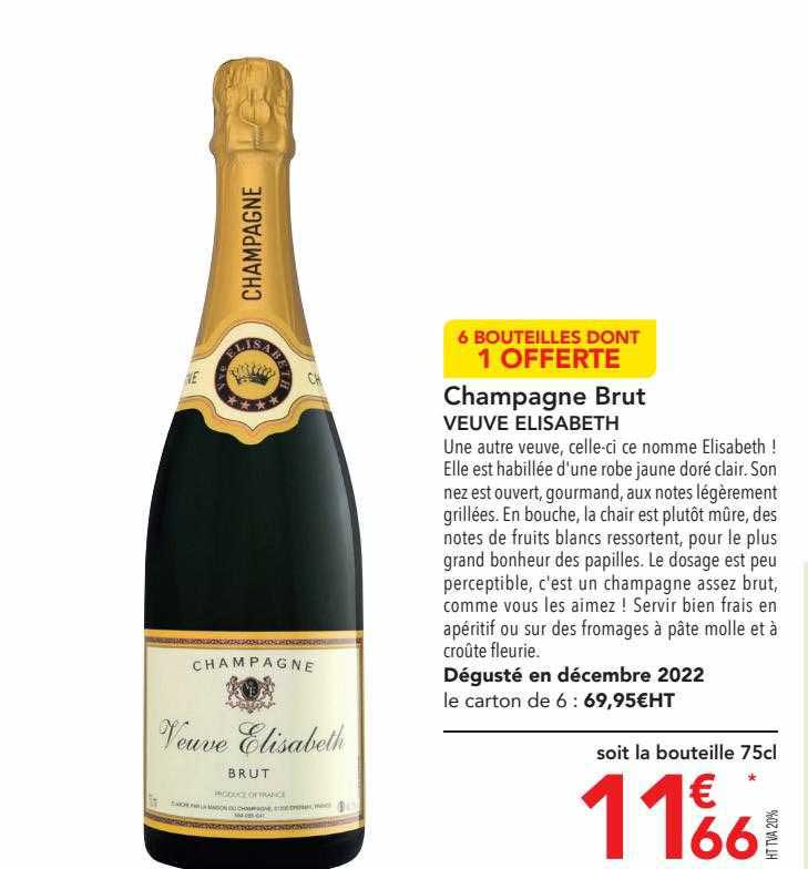 champagne brut veuve elisabeth