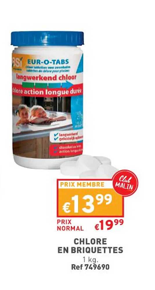 Chlore En Briquettes
