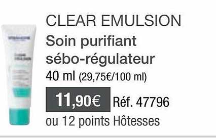 clear émulsion