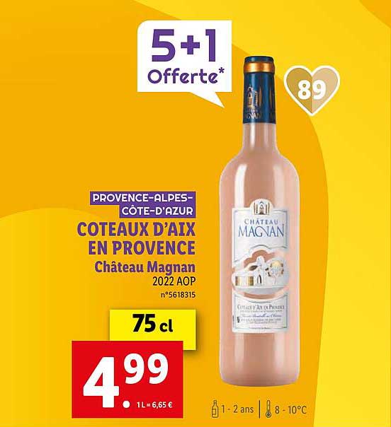 côteaux d'aix en provence château magnan