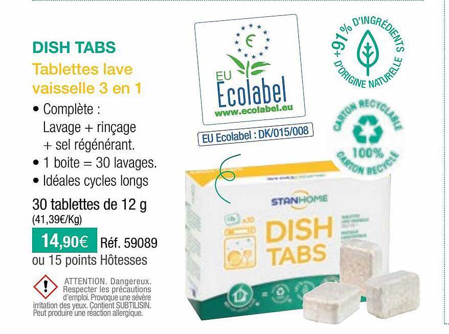 dish tabs