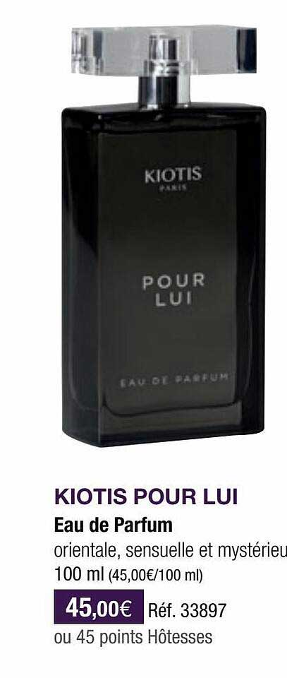 eau de parfum kiotis pour lui