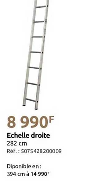 échelle Droite