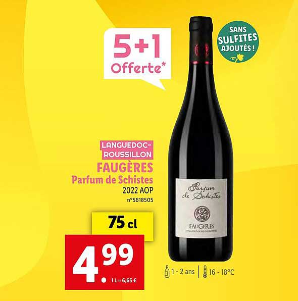 faugères parfum de schistes