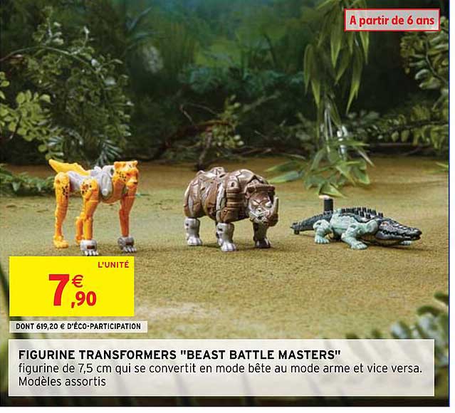 figurine transformers "beast battle masters"