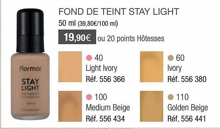 Fond De Teint Stay Light Flormar