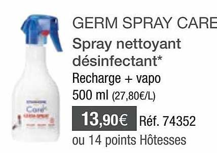 germ spray care