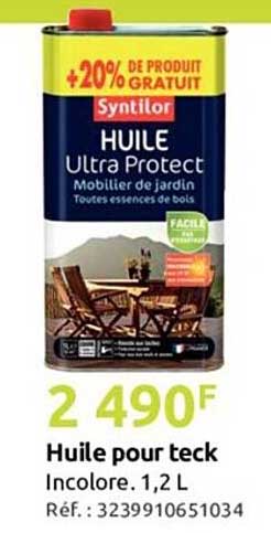 huile pour teck syntilor