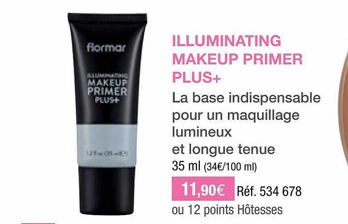 illuminating makeup primer plus+ flormar